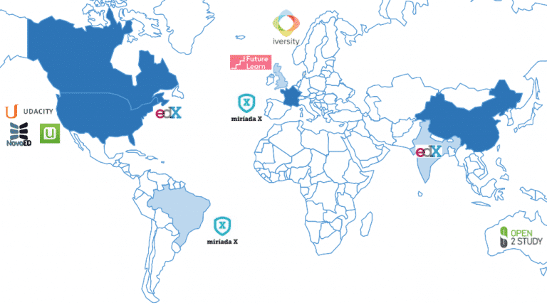 MOOC player map