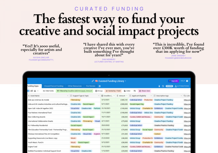 Curated-Funding